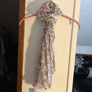 Ann Taylor Loft leopard scarf